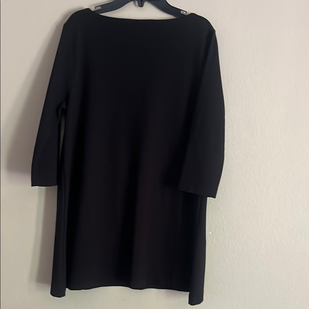 bryn Walker Classic Black Long Sleeve tunic Xs